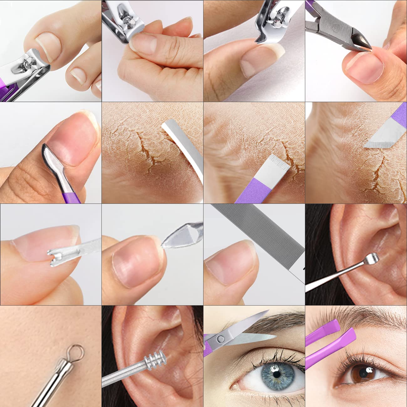 Professional Manicure Set – Complete Nail Care Grooming Kit