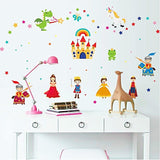 Cartoon Castle Kids Wall Sticker SK9138