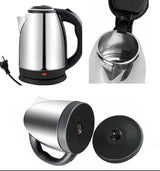 Premium Quality Stainless Steel Electric Kettle (Silver)