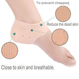 Pack of 2,Pair of half Heel Pain Anti Crack Silicone Set - Anti Crack  For Pain Relief Unisex