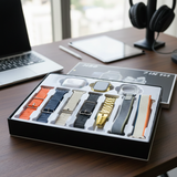 H50 Smart Watch 7?in?1 Set | Golden Design | With AirPods & Accessories