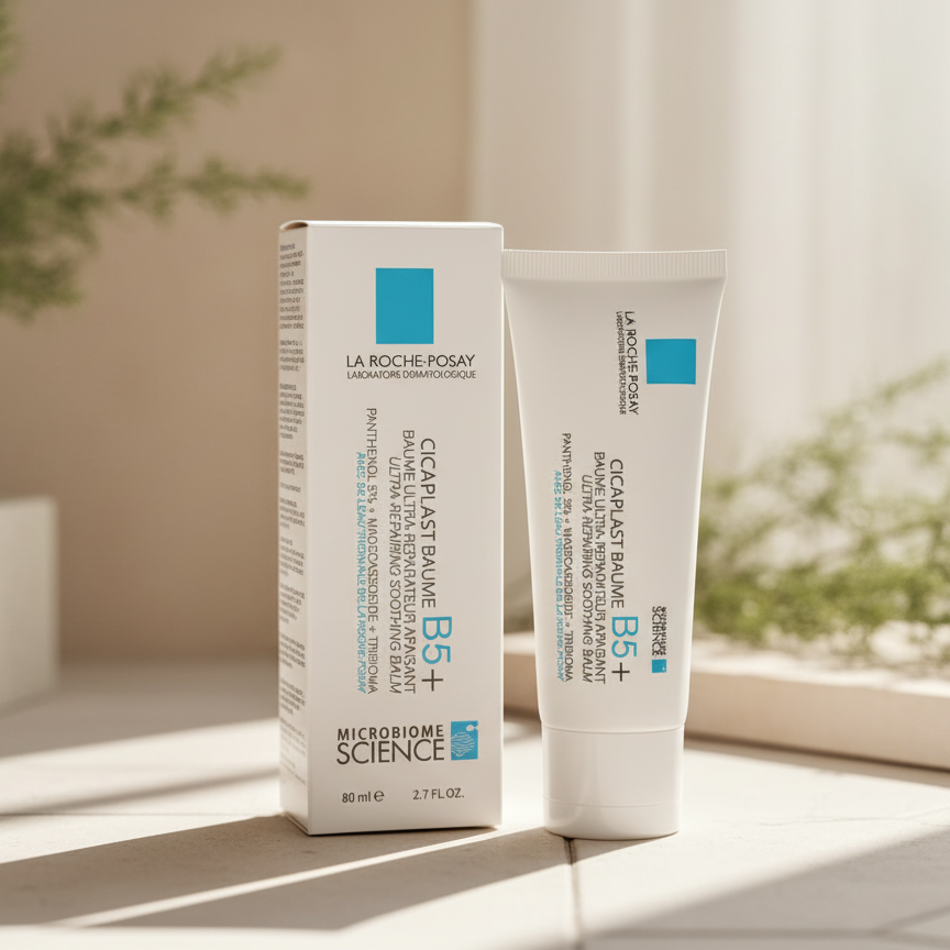 La Roche-Posay Cicaplast Baume B5+ Ultra-Repairing Soothing Balm For Multi-Purpose Skin Care Suitable For Adults Children And Babies (80ml)