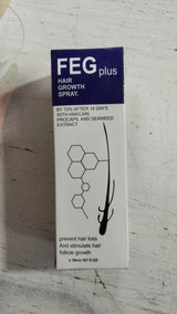 FEG PLUS Hair Growth Serum & Spray – 50ml Advanced Formula for Men & Women, Stronger, Thicker Hair