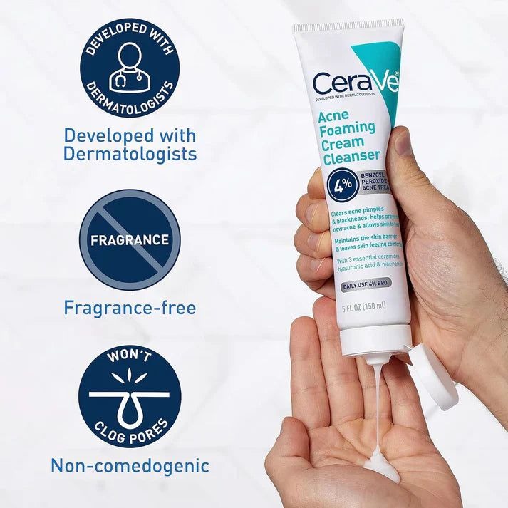 CeraVe 4 in 1 Complete Skincare Kit – Night Cream, Sunblock, Cleanser & Hydrating Serum for Radiant, Healthy, Smooth & Moisturized Skin