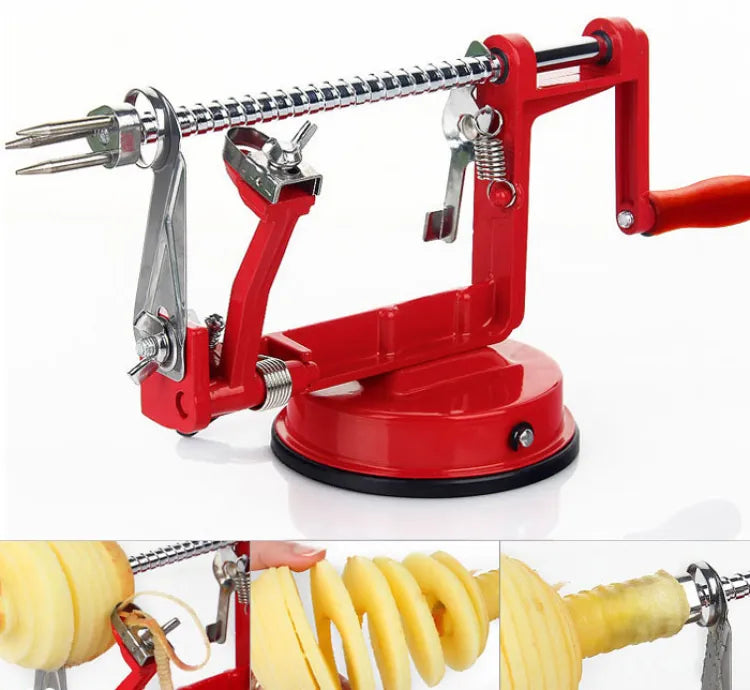 Potato Chips Maker, Manual spiral potato chips twister slicer cutter tornado twist machine