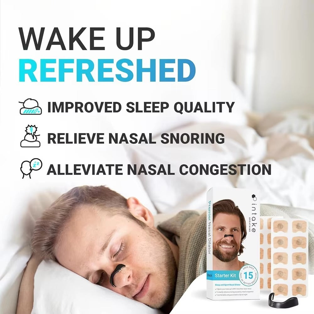 15pcs Magnetic Sport Nasal Strips For Air Intake Improvement Sleep Aid Breathing Dilators Reduce Snoring And Enhance Nighttime Rest