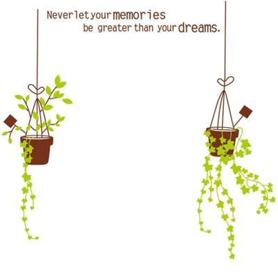 ay7257 Adorable Home Decor PVC Wall Sticker