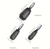 Hair Brush Round for Blow Dryer, Styling, Curling, Detangling and Straightening-(random color)