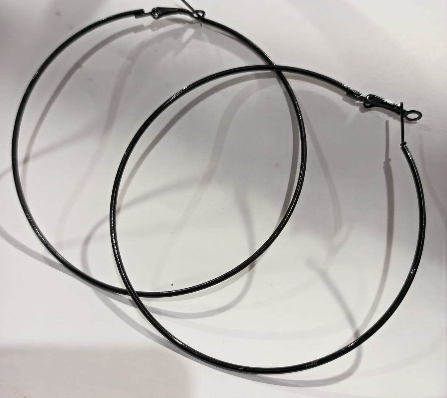Pack of 3 Different colour black golden silver Hoop Earring  egfrmic2f-8