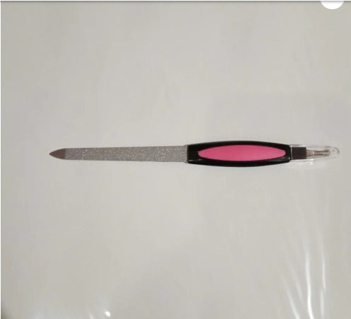 Dead Skin Clippers 2 In 1 Metal Manicure Pedicure Nail Art Files Cuticle Remover Trimmer Buffer - Nail File  ntbsrz4i-j