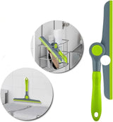 Foldable Wiper with Lock – Multipurpose Window &amp; Mirror Squeegee Tool(random color)