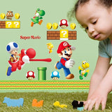 Ay7062  Wall Stickers Kids Nursery Boys Bedroom Decor Removable Vinyl