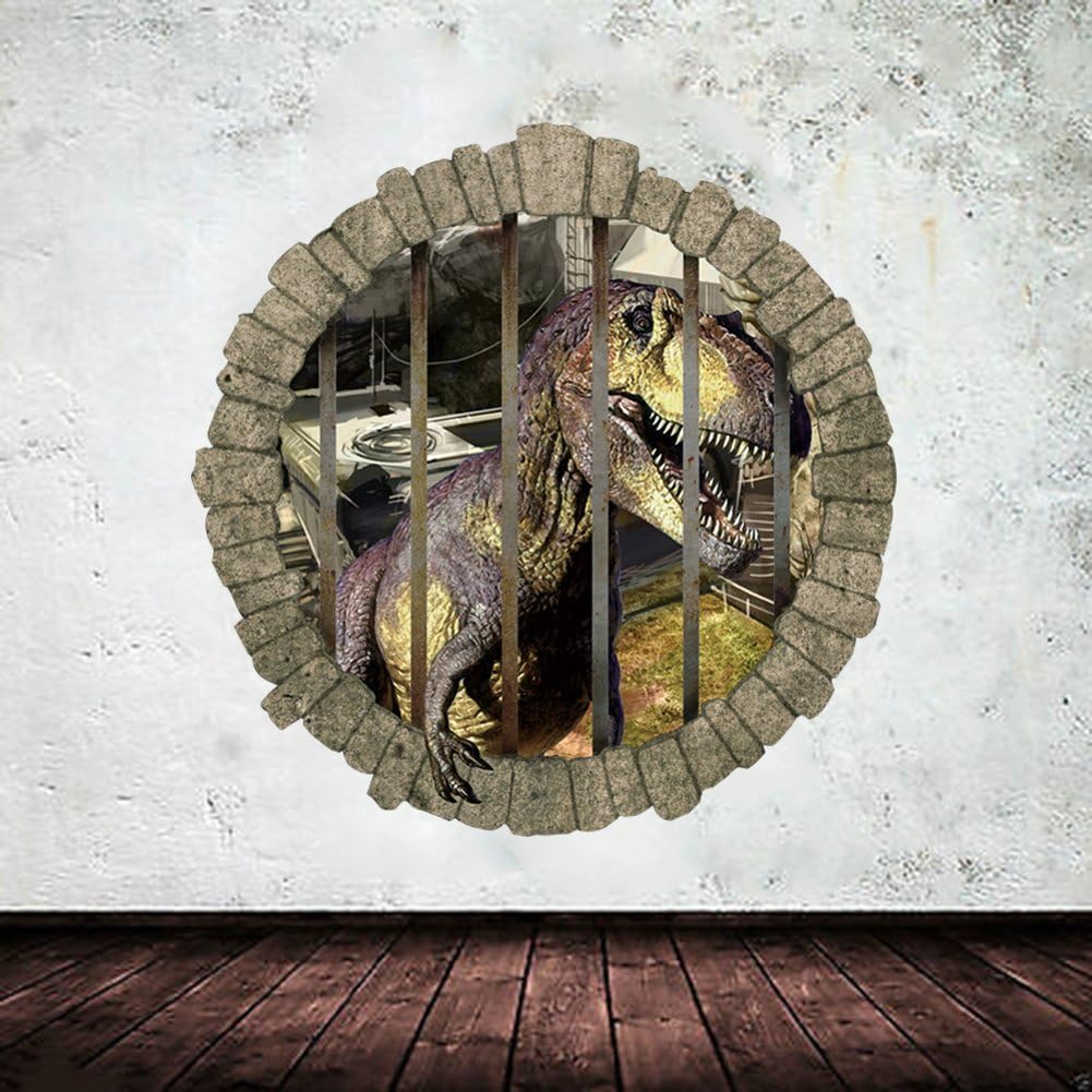 Zooarts Movie Dinosaurs Wall Decals Sticker for Kids Children Nursery Room (Style A) size 50x50 ncx007
