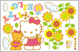 CM Star Hello Kitty Peel and Stick Wall Decals Room Stickers Decor Art size 60x90 abq9802 kids sticker