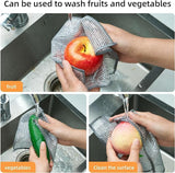 (pack off 10) Dish washing Cleaning cloth | Wire Dish washing Rugs for Kitchen Dishes