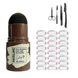 Eyebrows Stamp Stencil Kit Hair Line Color Perfect Arch Shadow Powder Palette Eyebrow Seal Eye Brow Enhancers