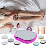 Magic Crystal Hair Remover Bleame Crystal Hair Eraser – Painless Exfoliation Hair Removal Tool For Arms Legs Back   (random color)