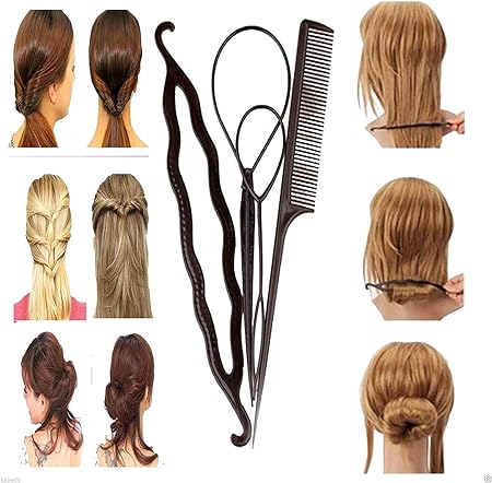 New Hairstyle Braiding Tools Pull- Hair Dispenser Disk Hair Combs Fashion Hair Accessories