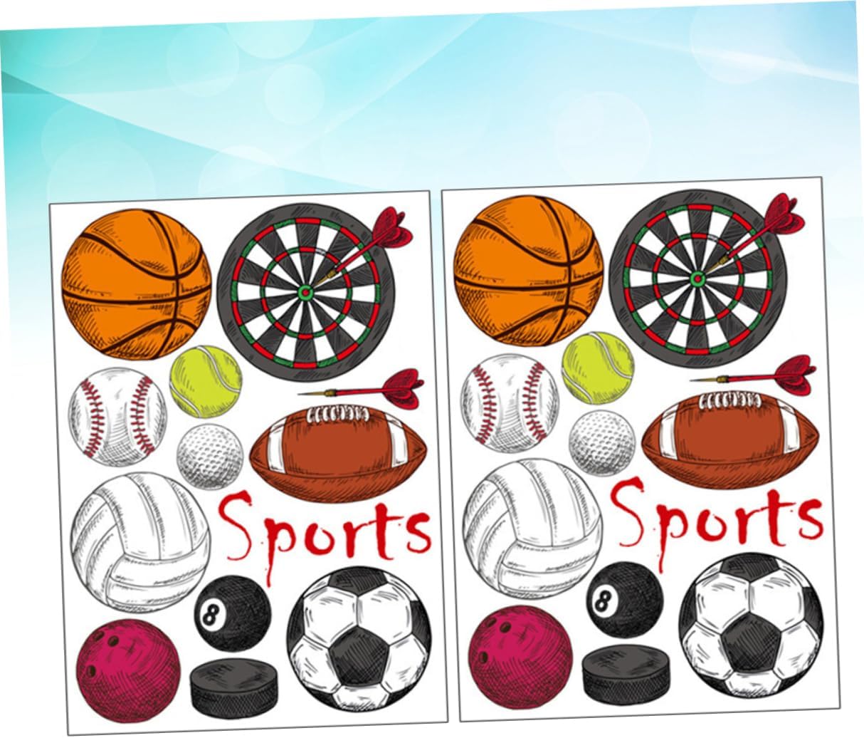 Sports Wall Stickers Football Rugby Basketball Decor Wall Decals for Home Decor size 50x70 sk7095