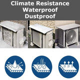 Ac Outdoor Unit Protector Heat Insulation Sunlight Shade Protector from Dust With Adjustable Buckle Rain Cover Air Conditioner Cover - Ac Cover - AC Outer Cover - AC Protector - 36 Inches