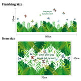 Green Grass Design Decorative Vinyl Wall Sticker size (50 CM X 70 CM) sk7128