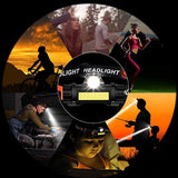 Portable Mini High Power LED Headlamp Flashlight for outdoor camping and cycling, hiking, working, racing