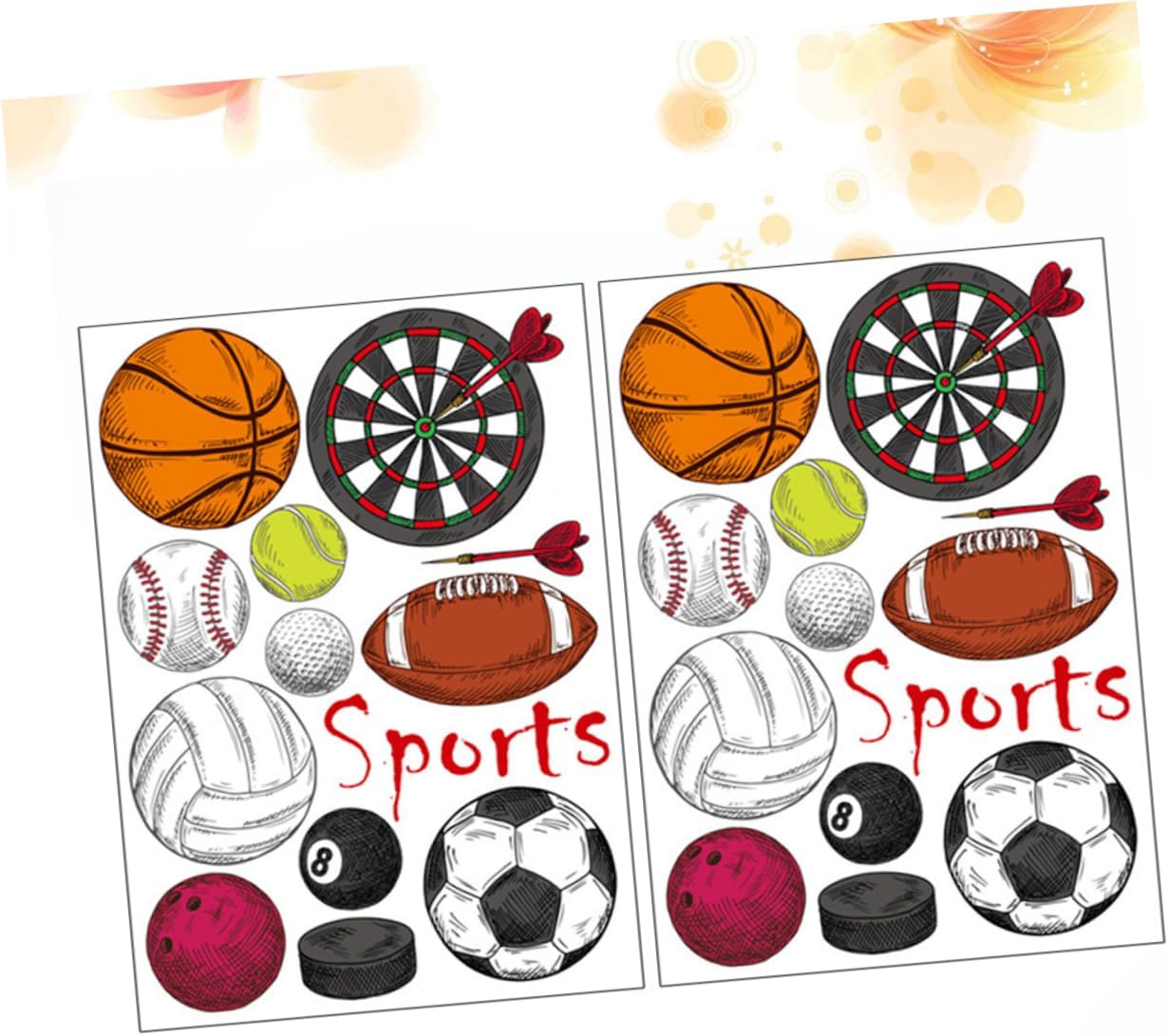 Sports Wall Stickers Football Rugby Basketball Decor Wall Decals for Home Decor size 50x70 sk7095