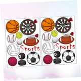 Sports Wall Stickers Football Rugby Basketball Decor Wall Decals for Home Decor size 50x70 sk7095