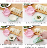 Samosa Maker &amp; Dumpling Shaper – Dough Press Mold for Samosas, Dumplings, Gujiyas, and Stuffed Pastries | Easy-to-Use Kitchen Tool | Random Color