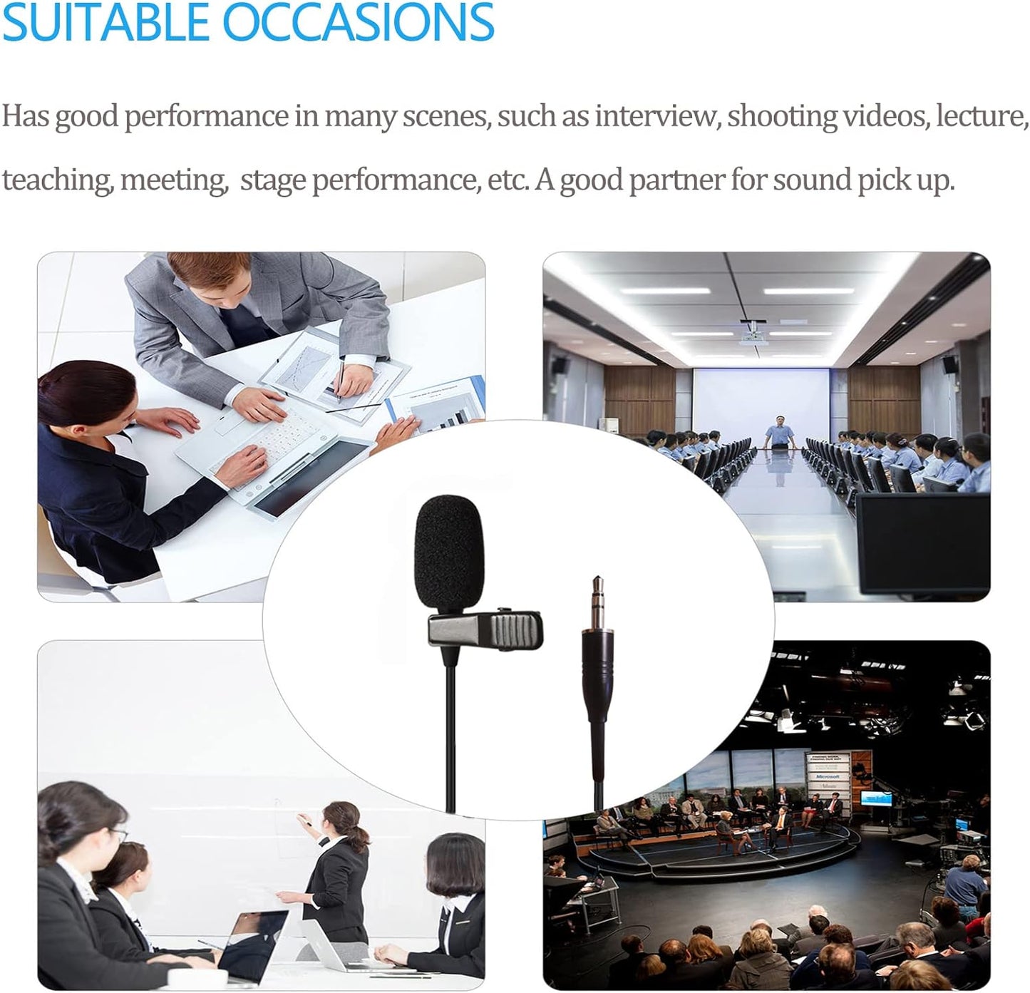 3.1 Professional Microphone for TikTok & Vlogging / Crystal Clear Sound