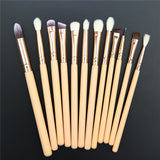 Make Up Eye Brushes Set, Lover Bar 15pcs Makeup Brush- with Travel Organizer  with pouch(random color)