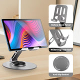 Universal Metal Cell Phone Stand, Adjustable Mobile Phone Holder for Desk, Table & Office