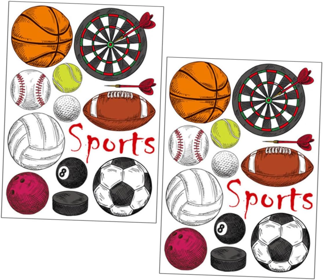 Sports Wall Stickers Football Rugby Basketball Decor Wall Decals for Home Decor size 50x70 sk7095