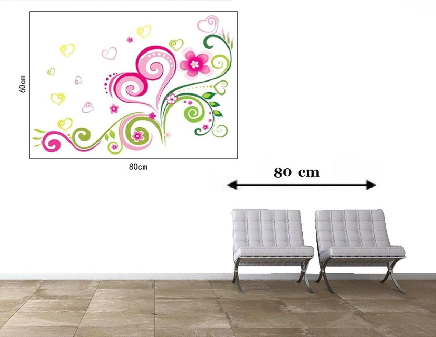 JAAMSO ROYALS Dynamic Designs Nature Wall Sticker Ay7204