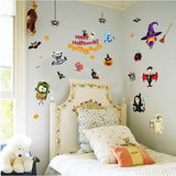 DERU Wall Stickers/Halloween Window Stickers, TV Background Star Room Wall Stickers, Bar Kindergarten Bedroom Family Halloween Party Decoration size 50 x70 sk90960