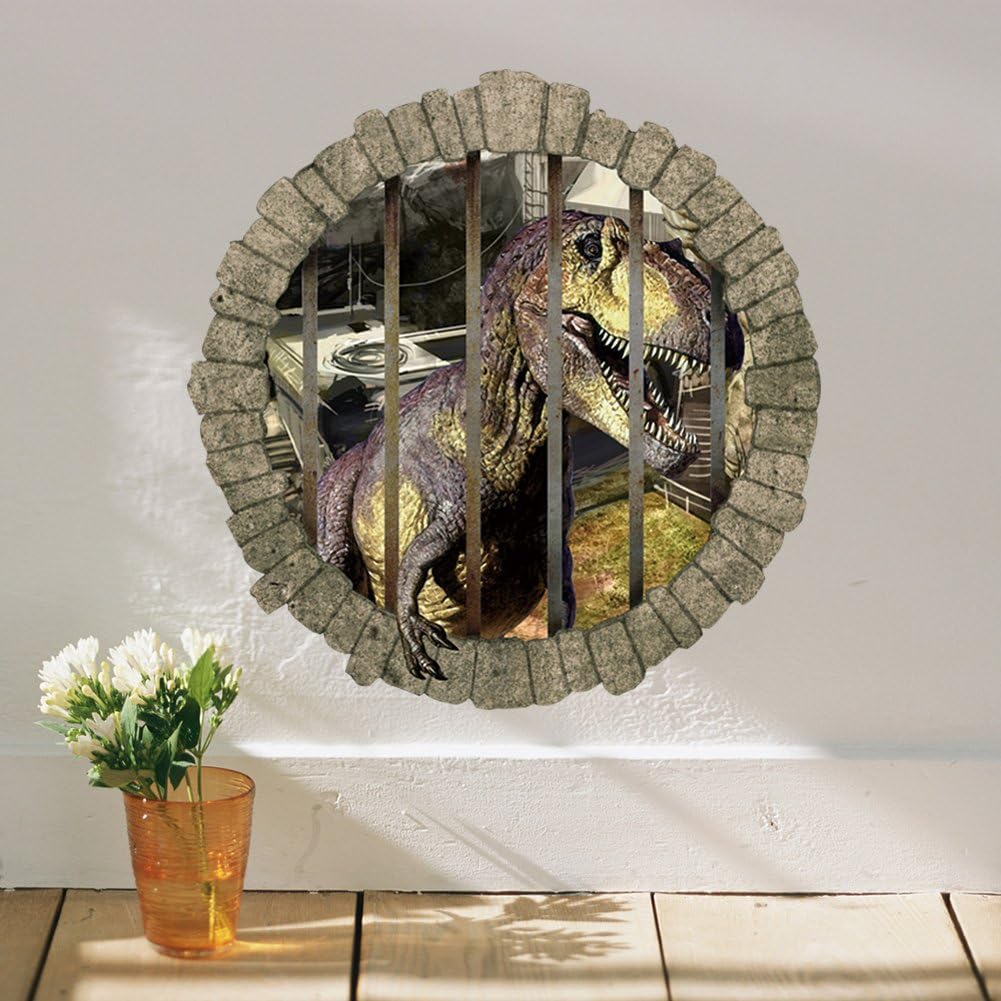 Zooarts Movie Dinosaurs Wall Decals Sticker for Kids Children Nursery Room (Style A) size 50x50 ncx007