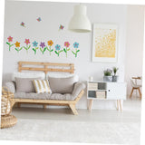 Ay7240 Butterfly Flower Wall Stickers Kids Room Wall Decor Wall Decals Nursery Wall Decor Wall Decals
