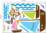 WALPLUS AY7043 Barco de Vela, Mono