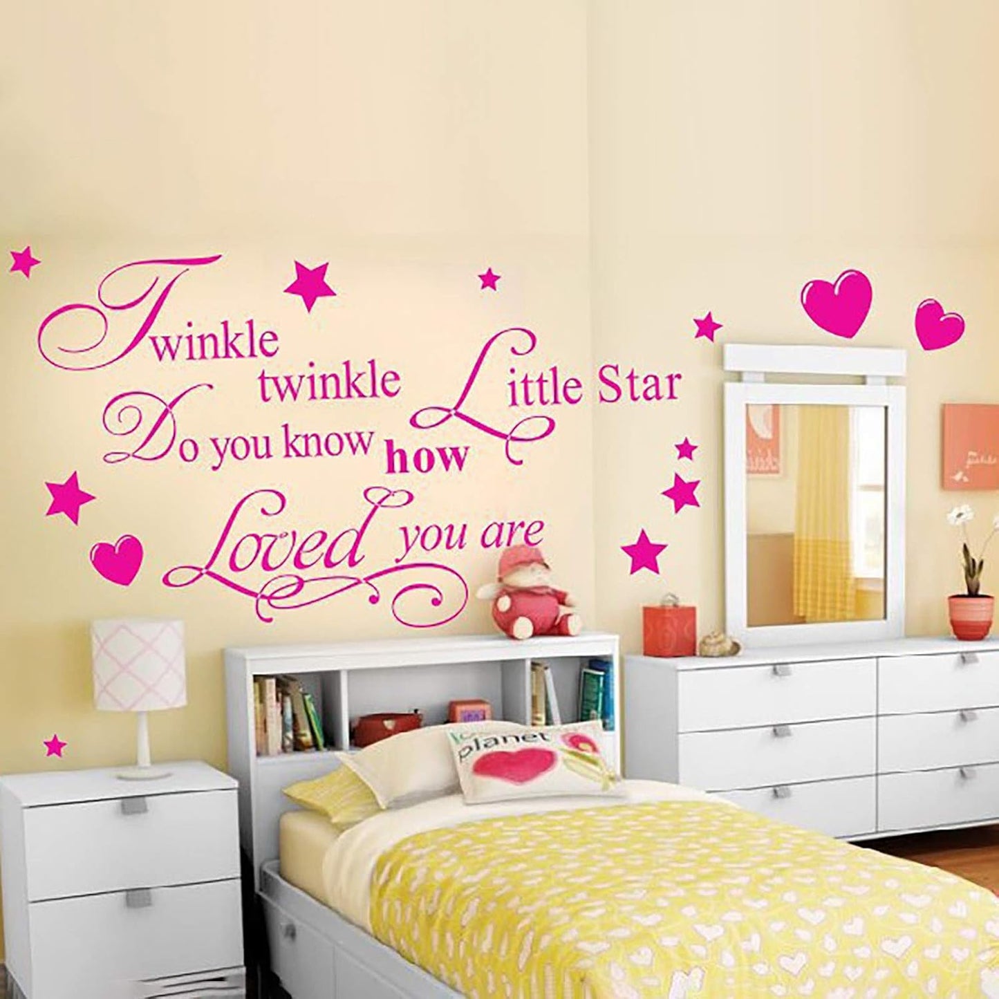 English Living Decoration Stickers Letter Wall Bedroom Stickers Room Home Decor Love Wall Stickers 40x40cm d005