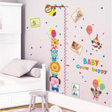 Baby Growth Record Children room DécorWall Sticker xl8382