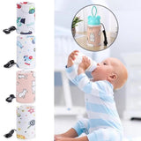 Portable USB Feeder Warmer Pouch | 42°C Constant Heating | Easy?to?Carry | Random Design