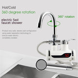 Instant Electric Hot Water Heater Faucet | With Hand Shower | Fast Heating & Easy Installation