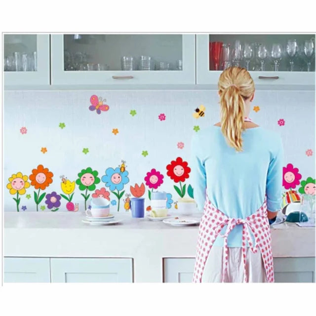serony Baseboard Wall Sticker Skirting Line Decal Wallpaper Window Decoration size 50x70 sk7079