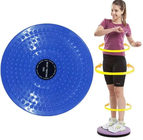 Twister Plate Exercise Gear Plastic Waist Twist Disc Board – 360° Fitness Balance Trainer For Slimming, Core Strength, And Home Workoutn (Random Color)