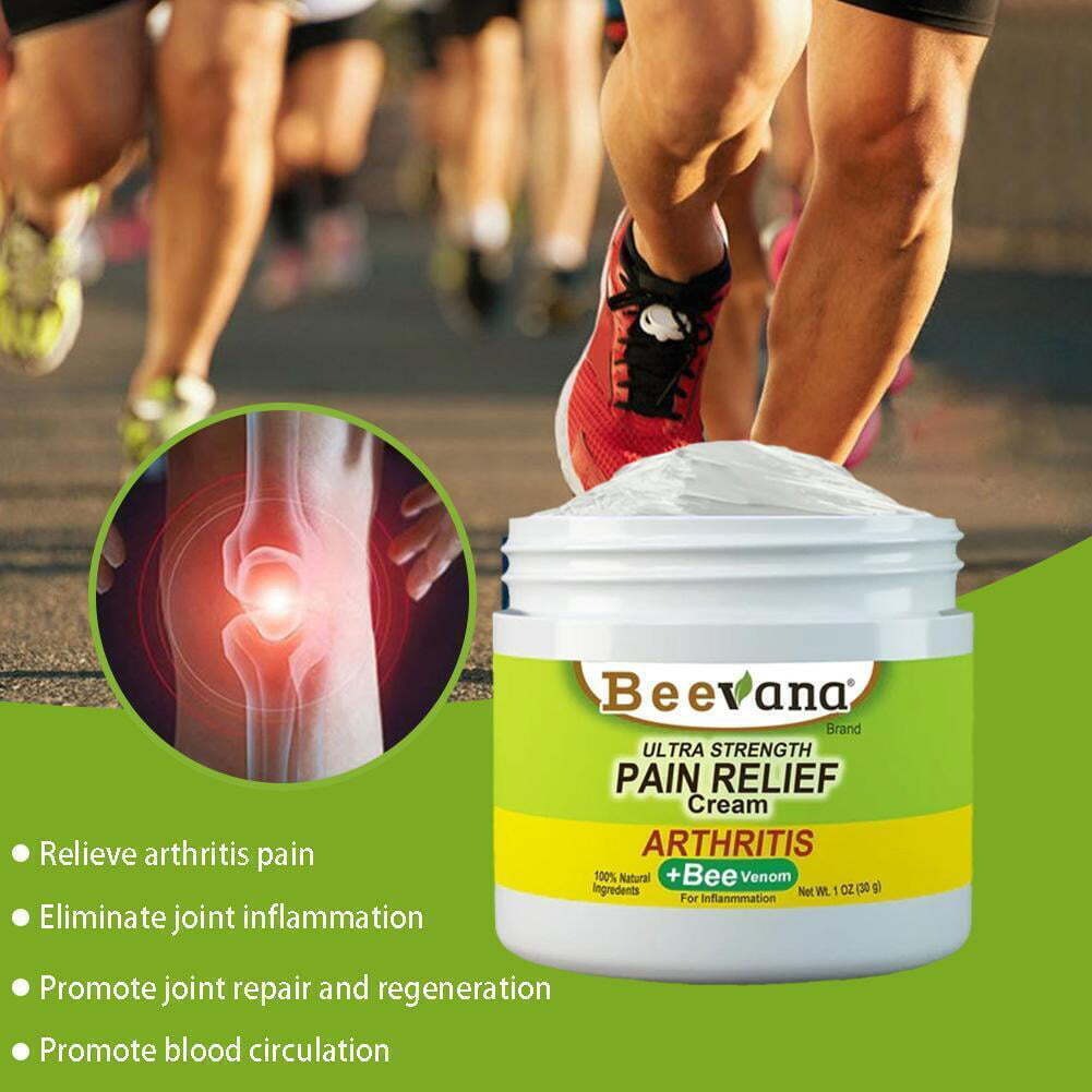 Beevana Ultra Strength Pain Relief Cream Providing Effective Comfort Soothing Formula Everyday Pain Care Support - 30g