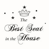 DOTUIARG Toilet Stickers Bathroom Home Decoration Vinyl Decals Waterproof Wall Sticker dz020  size  28x20cm