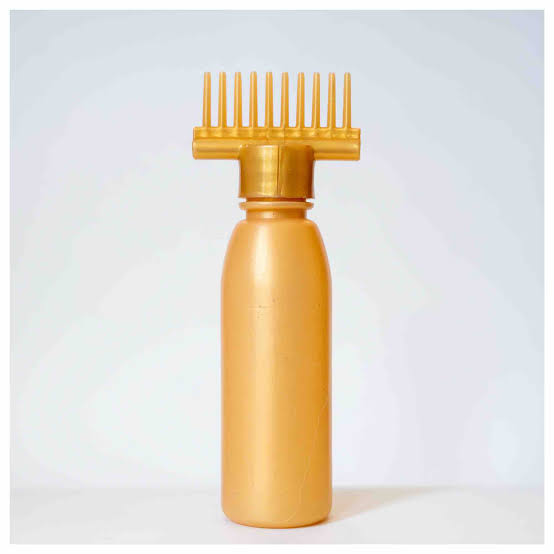 Hair Oil Bottle With Comb | Best For Dandruff & Hair Fall | Anti Lice Comb