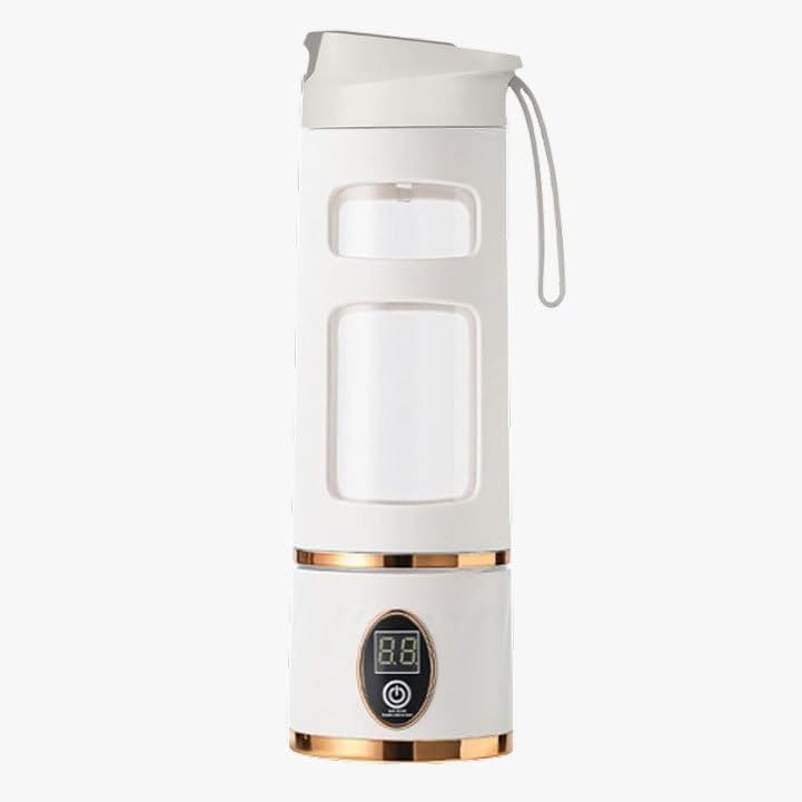 Hp-870 Freshly Squeezed Portable Juice Cup With Led Display Rechargeable Blender For Smoothies And Fruit Juices Anytime (Random Color)