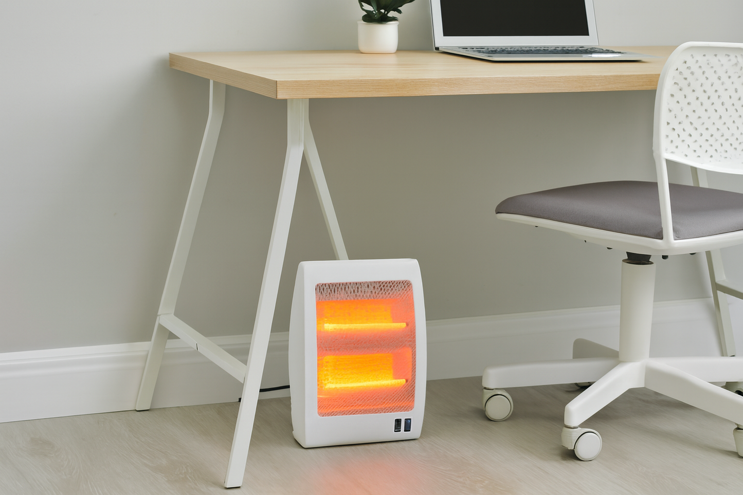 Electric Quartz 800W 2 Rod Electric Heater (HS-312)