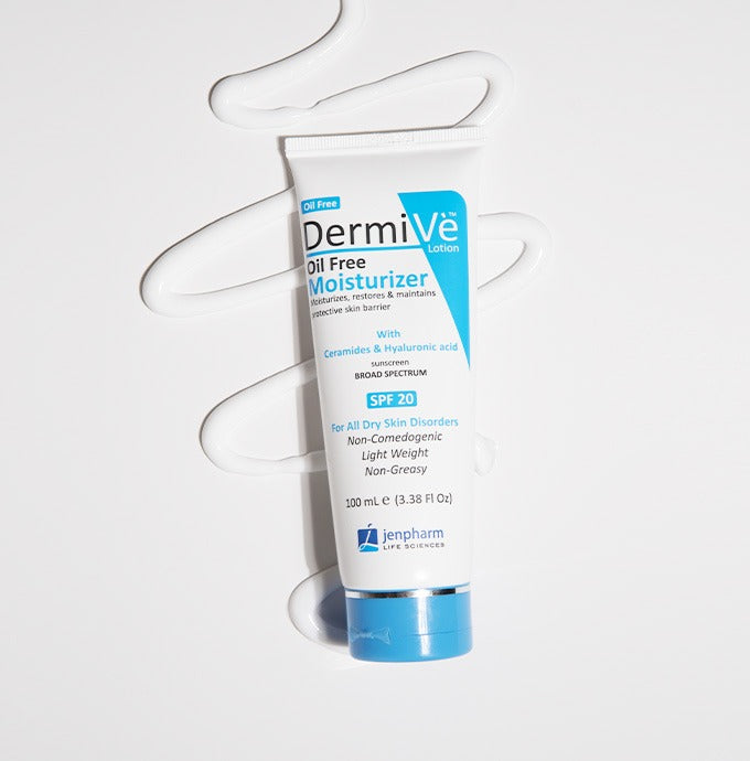 Dermive Oil Free Moisturizer 100ml – Lightweight, Non-Greasy Hydration For Oily, Combination, And Sensitive Skin